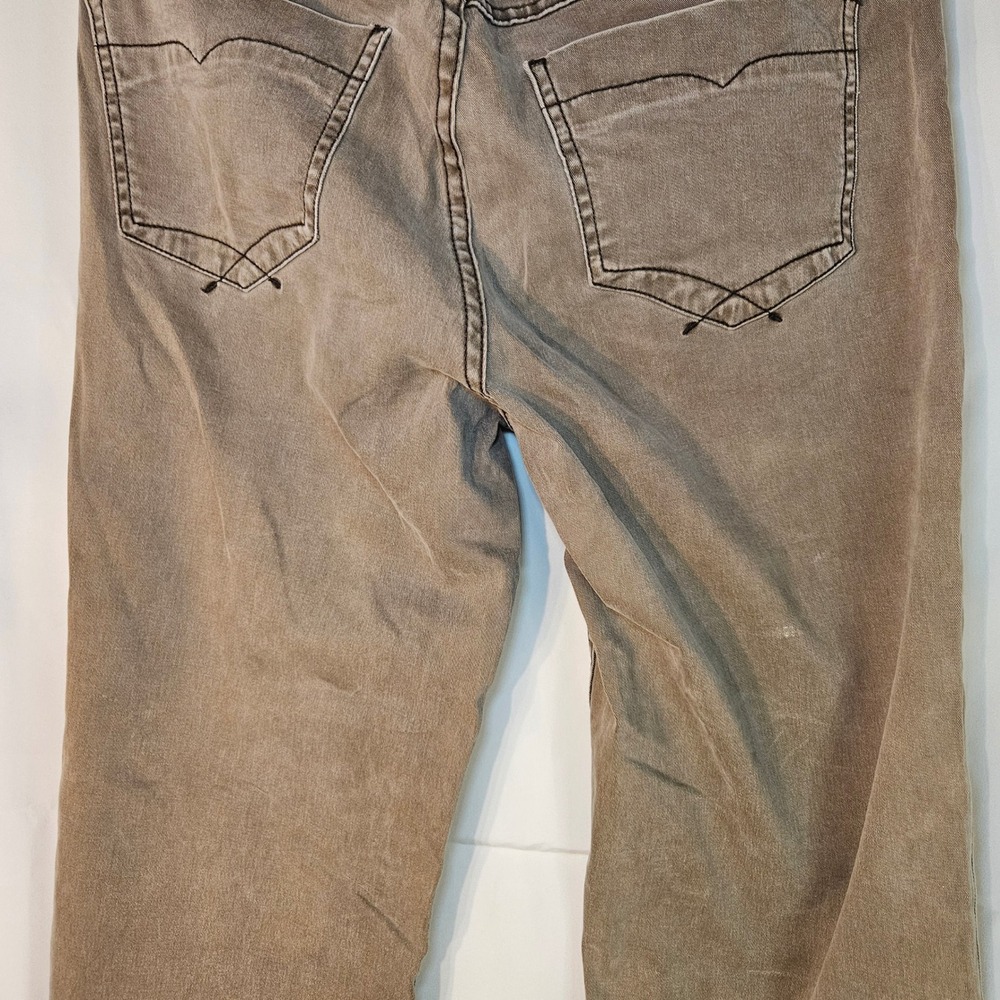 Christopher Blue Stretch Style Jeans Brown‎ Wash Denim Pants Casual Size 12 - Picture 5 of 8
